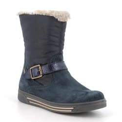 Kép 1/3 - Primigi Gore-tex vízálló bundás csizma, navy-bézs, 31-38.