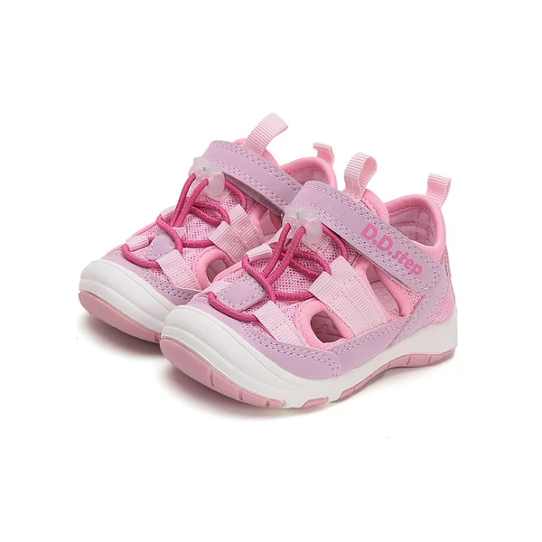 D.D.Step Quick Dry sportszandál, halványlila-pink, 26-31.