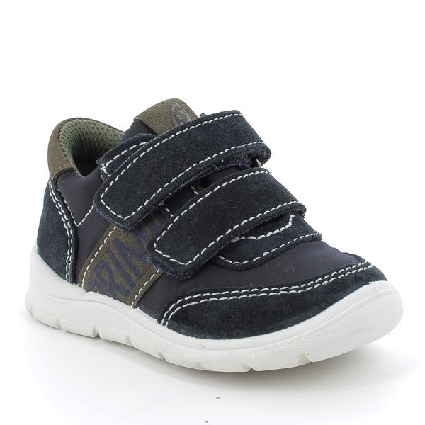Primigi átmeneti bőrcipő, navy-khaki, 21-26.