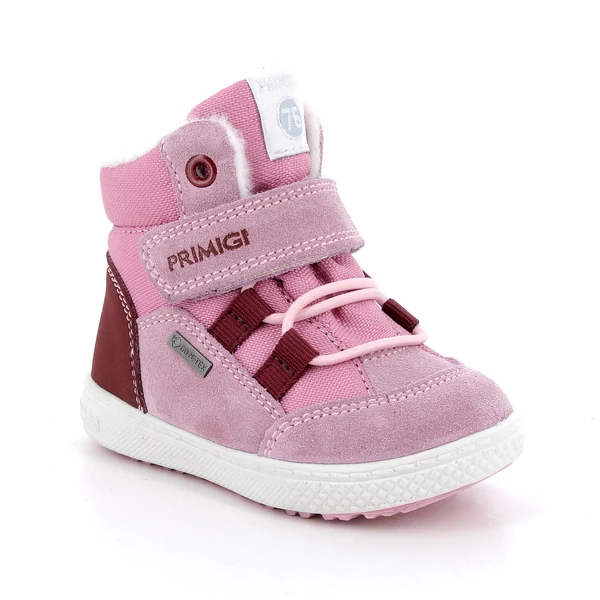 Primigi Gore-tex vízálló bundás cipő, pink-bordó, 21-24.