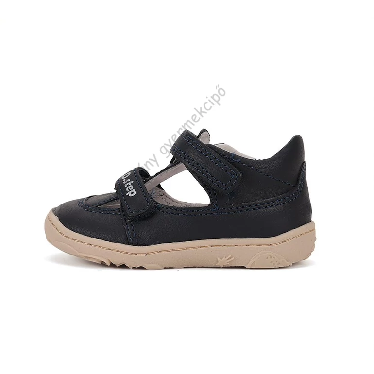 D.D.Step nyitott barefoot cipő, navy, 26-31.