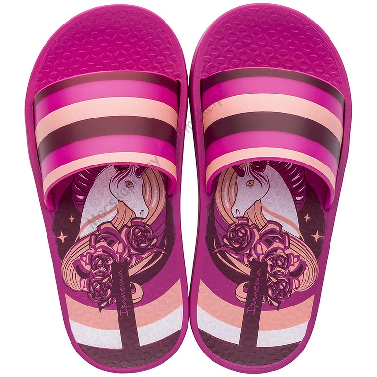 Ipanema Urban IV Slide Kids gyerek papucs, pink, unikornisos, 27-35/36.