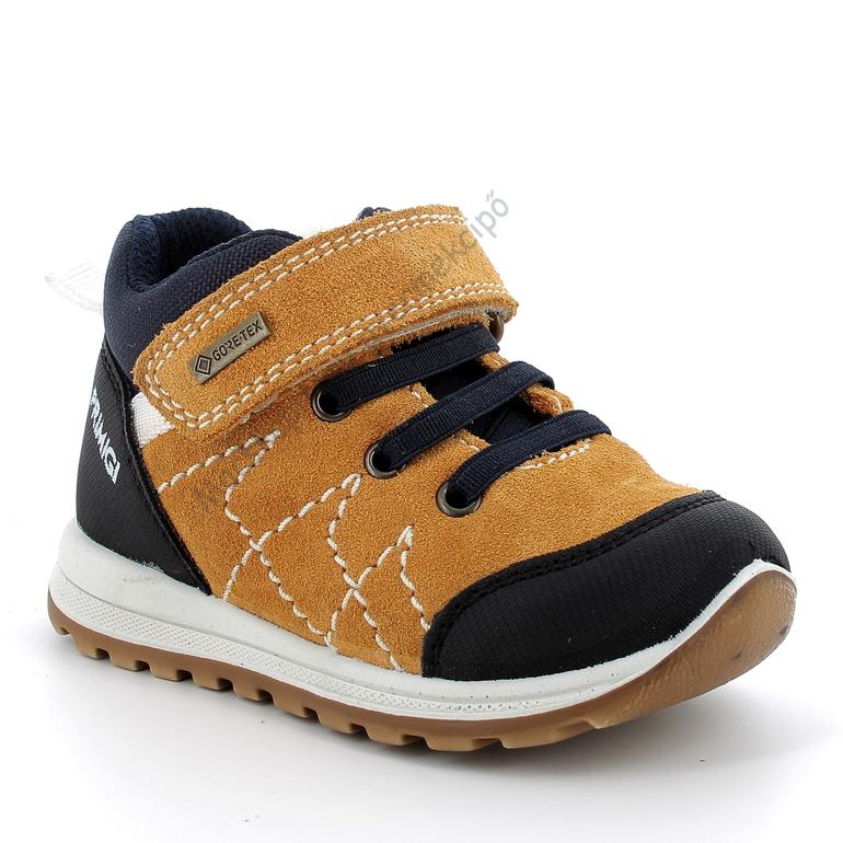 Primigi Gore-tex vékony béléses vízálló cipő, okker-navy, 25-29.