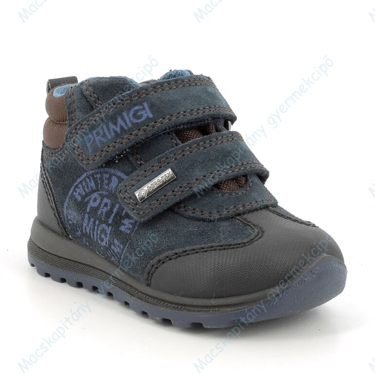 Primigi Gore-tex vékony béléses vízálló cipő, sötétkék-barna, 21-24.