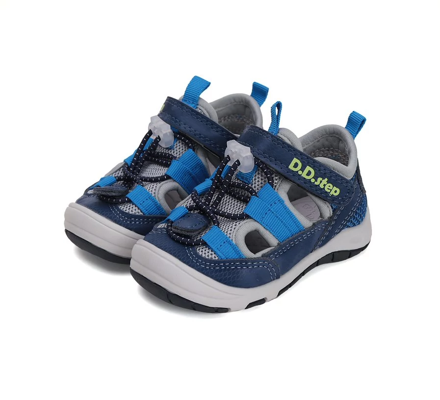 D.D.Step Quick Dry sportszandál, kék-szürke, 20-25.