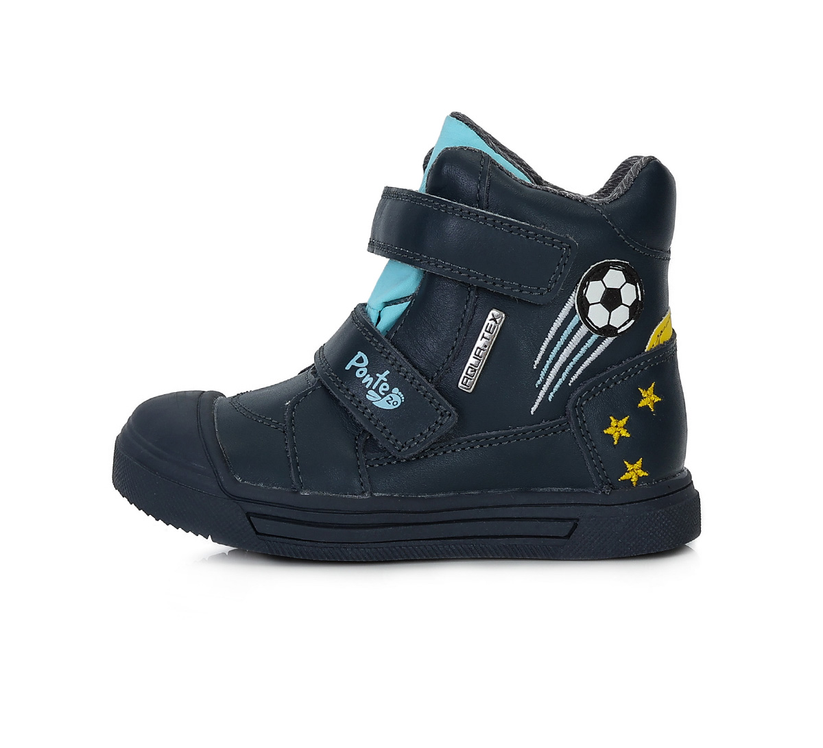 Ponte20 AQUA-TEX vízálló cipő, navy-kék, focis, 22-27.
